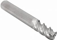 APPROVED VENDOR Ball End Mill: Carbide, 3 Flute, 3/16" Mill Dia, 5/8" LOC, 2" OAL (MPN 283-187635)