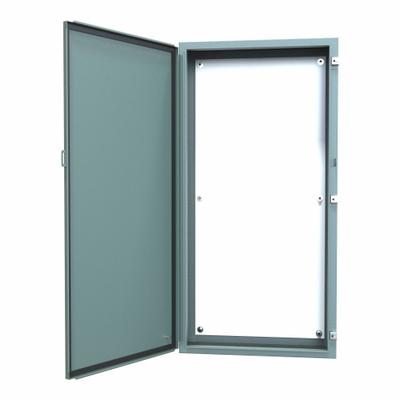 HAMMOND Electrical Enclosure: Steel, 48 in x 24 in x 8 in, NEMA 12/13, w/Panel - Steel Dust-Tight Enclosures
