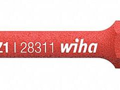 WIHA Insulated Screwdriver Blade: Pozidriv® Head, Insulated Screwdriver Blade, Imperial, Std, Hex (MPN 28324). Key specifications — attr1119772: Steel; attr1119779: WIHA; attr1119769: #1; attr1119776: Hex; attr1119778: Standard.