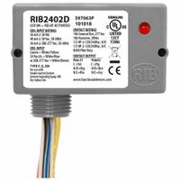 RIB Enclosed Pre-Wired Relay: 10 A Rating, DPDT, 0.50 in NPT (MPN RIB2402D). Key specifications — Nipple Size: 0.50 in NPT; Brand: RIB.