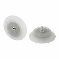 SCHMALZ Vacuum Pad Assembly: Flat, 1/4 in NPT Vacuum Port, 77.2 mm Pad Dia, Clear, 22.5 mm Pad Ht (MPN 10.01.01.15144). Key specifications — attr1019136: 10.01.01.15144; attr1019138: SCHMALZ; attr1019139: 55 A.