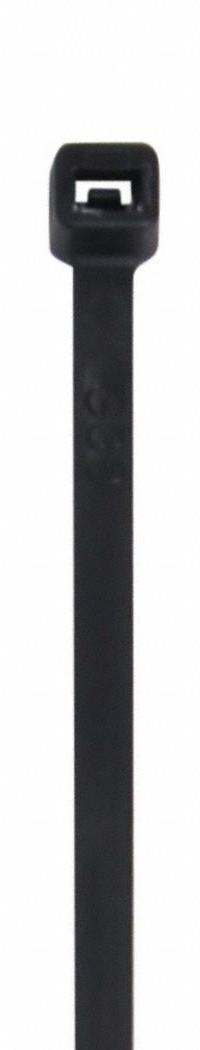 Cable Tie,Standard,11.8 in,Black,PK100 (MPN 911ZA0). Key specifications — Outdoor Use: Yes; Color: Black; Brand: GRAINGER.