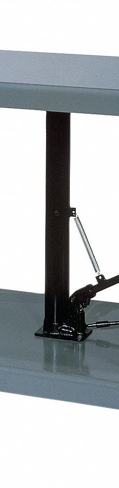 WESCO Lift Table: Not Powered, 2,000 lb Load Capacity, 36 in L x 24 in W, 59 in Max Lifting Ht (MPN 260064). Key specifications — Platform Material: Steel; Brand: WESCO.