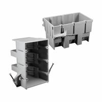 CANTEX Electrical Box: PVC, Nonmetallic Material & Nominal Size, 3 Gangs, 3 5/8 in Box Dp (MPN EZ53TN-HW). Key specifications — Brand: CANTEX; Bracket Style: Without Bracket; Clamp Style: Without Clamps.
