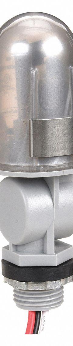 TORK Photocontrol: Thread Stem Photocell Mounting, 1/2 in Stem Dia, SPST, 120V AC, 120V AC (MPN 2001). Key specifications — Brand: TORK; Includes: Lock Nut.