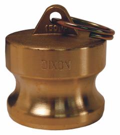 Dust Plug: 3/4 in Coupling Size, 250 psi Max. Working Pressure @ 70 F, 1 5/8 in Overall Lg (MPN G75-DP-BR). Key specifications — Brand: DIXON VALVE & COUPLING.