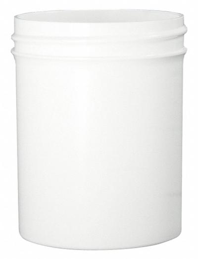 QORPAK Jar: Polypropylene, 32 fl oz, 119 mm Body Dia, 120-400 mm Screw Closure Size - Polypropylene Lab Jars