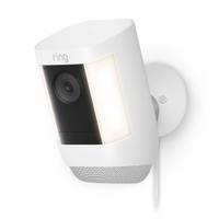 RING Floodlight Security Camera: Floodlight Security Camera, 2.4 GHz/5 GHz, B09DRK9ZJ8, White, Box. Key specifications — Body Color: White; Features: Remote Activated Security Siren; Network Interface: 802.11 b/g/n; Resolution: 1080p; Wireless Frequency: 2.4 GHz; 5 GHz; Brand: RING.