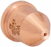 MILLER ELECTRIC Tip: For Miller XT60 Torch, 40 A (MPN 262643). Key specifications — Manufacturer Part Number: 262643; For Plasma Torch Type: Handheld; Brand: MILLER ELECTRIC; For Plasma Torch Series (Table): XT60.