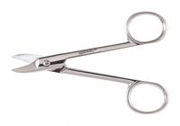 KLEIN TOOLS Electricians Scissors: Ambidextrous, 4 1/4 in Overall Lg, Serrated, Steel, Fine, Silver (MPN G102S). Key specifications — attr308500: Steel; attr308502: Silver; attr308505: Ambidextrous; attr308522: Filament; attr324896: KLEIN TOOLS.
