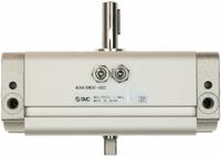 SMC Rotary Air Actuator: Single Rack Actuator, 180° Rotation Angle, 40 in-lb Output Torque, Metric (MPN NCRA1BW30-180Z). Key specifications — attr293632: NCRA1BW30-180Z; attr294754: SMC; attr947098: Non-Magnetic Piston; attr947108: Basic; attr947133: Metric.