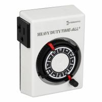 INTERMATIC Plug-In Timer: Mechanical, Indoor, Not Astronomic, 24 hr Setting, 5-20R, 120V AC (MPN HB113). Key specifications — Brand: INTERMATIC; NEMA Receptacle Configuration: 5-20R.