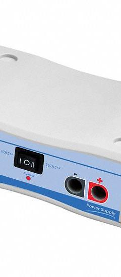 Electrophoresis Equipment: 6 1/4 in Overall Lg, 4 1/2 in Overall Wd (MPN 2840751). Key specifications — Includes: Touchscreen; Product Type: Mini Power Supply; Brand: COLE-PARMER.