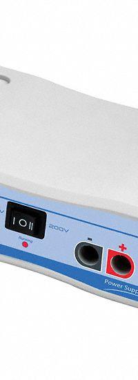 Electrophoresis Equipment: 6 1/4 in Overall Lg, 4 1/2 in Overall Wd (MPN 2840751). Key specifications — Includes: Touchscreen; Product Type: Mini Power Supply; Brand: COLE-PARMER.