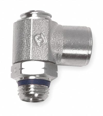 AIGNEP USA Universal Flow Control: Elbow Fitting, Screwdriver Slot - Elbow-Style Speed Control Valves
