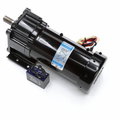 LEESON Gearmotor: Parallel, Single Output Shaft, Keyed, PSC, TEFC, 60 RPM - Parallel Shaft AC Gearmotors