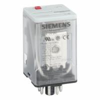 SIEMENS Plug-In Relay: Socket Mounted, 10 A Current Rating, 24V AC, DPDT, 8 Pins/Terminals, A Socket (MPN 3TX7112-1LC13). Key specifications — Brand: SIEMENS; Base Type: Octal; Mounting Style: Plug-In; Pin Shape: Round; Electrical Connection: 8-Pin Terminal; Manufacturer Part Number: 3TX7112-1LC13; Series: 3TX71 Series.