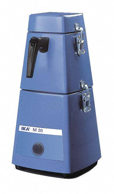 IKA M 20 Universal Mill: 250 mL Capacity, 20,000 RPM Speed - Max, 7 mm Grain Size - Max - General Purpose Grinding Mills