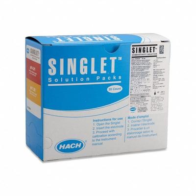 HACH Singlet Single PH Buffer Kit: Lab, 20 mL Volume, Kit, 0, Buffer, 2769920 - pH Buffers