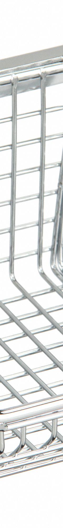 QUANTUM STORAGE SYSTEMS Hang and Stack Bin: 4 1/4 in x 5 1/4 in x 3 in, Silver, 240 lb Load Capacity (MPN QMB510C). Key specifications — Electrostatic Discharge: Not Electrostatic Discharge Conductive; Brand: QUANTUM STORAGE SYSTEMS; % Recycled Content: 0%.