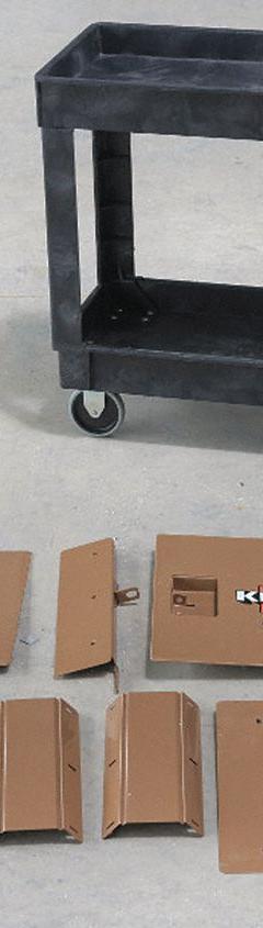 KNAACK Utility Cart Panel: For 9T66, For 2ZB53, Tan, 3 1/2 in H x 36 1/2 in W x 24 in D (MPN CA-02). Key specifications — Color: Tan; For Use With Mfr. Model Number: 9T66; Manufacturer Part Number: CA-02; Brand: KNAACK; For Use With Grainger Item Number: 2ZB53.