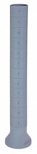 QUANTUM STORAGE SYSTEMS Shelving Post: 86 in x 2 in, Gray, Polymer, Gray Finish (MPN QPP86). Key specifications — Material: Polymer; Finish: Gray Finish; Color: Gray; Brand: QUANTUM STORAGE SYSTEMS.
