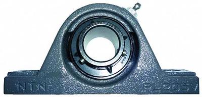 NTN Pillow Block Bearing: 3 in Bore, Cast Iron, Set Screws, 3 1/4 in Shaft Ht - General Purpose Pillow Block Ball Bearings
