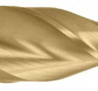 CLEVELAND Jobber Length Drill Bit: #44, 135° Split Point, TiN-Coated Cobalt, Fast Spiral (MPN C16657). Key specifications — attr1229327: 0.0860.