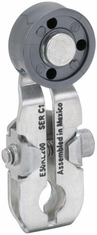 EATON Limit Switch Lever Arm: Roller Lever, Fixed, 1.5 in Arm/Operator Lg - Max, E50 (MPN E50KL200). Key specifications — Brand: EATON; Compatible with Series: E50; Roller Position: Front; Actuator Style: Rotary Lever Roller.