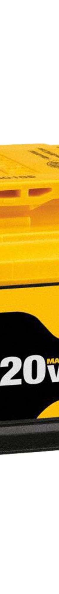 DEWALT Battery: 20V MAX*, 5 Ah, Battery Included, 20V DC (MPN DCB205). Key specifications — attr1278107: Not Oil-Resistant.