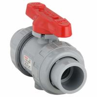 ASAHI Manual Two-Way Ball Valve: 1 in, CPVC, Straight, 150 psi Max. Pressure (CWP), One-Piece, Tee (MPN 1613010). Key specifications — Brand: ASAHI; Handle: Tee.
