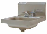 ADVANCE TABCO Hand Sink: 1 Stations, 5 in Bowl Dp, 14 in Bowl Lg, 10 in Bowl Wd, Faucet Included (MPN 7-PS-20). Key specifications — Includes Side Splash: Side Splash Not Included; Brand: ADVANCE TABCO.