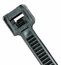 GRAINGER Cable Tie: 6 1/2 in Nominal Lg, 1 1/2 in Nominal Max. Bundle Dia., 0.1 in Wd, Black, 100 PK (MPN 36J132). Key specifications — Outdoor Use: Yes; Color: Black; Brand: GRAINGER.