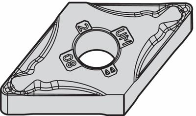 WIDIA Diamond Turning Insert: DNMG331UM - Diamond Indexable Turning Inserts
