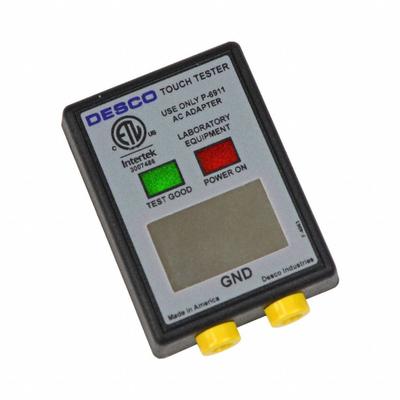 DESCO Wrist Strap Tester: Adapter, NIST, 750 kiloohm – 10 megaohm, 6 V DC Input Volt - Max - Antistatic Wrist Strap & Footwear Testers