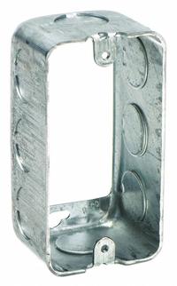 RACO Extension Ring: Steel, Silver, For 1 Gangs, 1.88 in Overall Dp, 2.13 in Overall Wd (MPN 665). Key specifications — Brand: RACO; For Number of Gangs: 1; Accessory Type: Extension Ring; Color: Silver; Material: Steel.