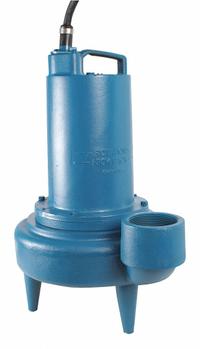 BARNES Sewage Ejector Pump: Cast Iron, Three Phase, 3 hp, 575V AC, 185 gpm Flow Rate @ 10' of Head (MPN 133155). Key specifications — Impeller Material: Cast Iron; Rated Voltage: 575V AC; Brand: BARNES; Discharge Orientation: Vertical; Switch: Not Included.