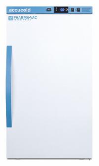 ACCUCOLD Vaccine Refrigerator: 3 cu ft, Undercounter, 2°C to 8°C, 19 in Overall Dp, 34 in Overall Ht (MPN ARS3PV). Key specifications — Door Opening Style: Right; Color: White; Alarm Type: Door Ajar; Manufacturer Part Number: ARS3PV; Brand: ACCUCOLD; Product Type: Vaccine Refrigerator; Door Type: Swing Solid; Refrigerant Type: R-600a.