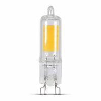 FEIT ELECTRIC Compact LED Bulb: LED, 2-Pin (G9), T4, 120V AC, 2.3 W Watt, 225 lm Light Output (MPN BP25G9/830/LED). Key specifications — Brand: FEIT ELECTRIC; Voltage: 120V AC; Bulb Shape: T4.