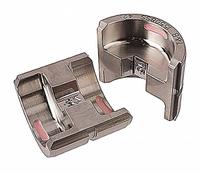 THOMAS & BETTS Upper and Lower Crimping Die: 1/0 AWG Copper/2 AWG Aluminum, 1 Sizes, Code (MPN 15508SS). Key specifications — attr511073: Copper & Aluminum Connectors; attr511072: Code; attr473934: THOMAS & BETTS; attr511065: Color-Keyed; attr511069: Pink; attr542116: 2 AWG Aluminum; attr511067: TBM6UNICR-LI.