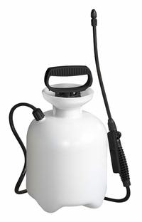 APPROVED VENDOR Handheld Sprayer: 1 gal Tank, Poly Tank, 19 7/10 ft Max Spray Distance, 45 psi (MPN 12U480). Key specifications — Brand: APPROVED VENDOR; Chemical Compatibility: Herbicide; Tank Material: Poly.