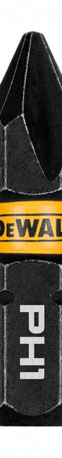 DEWALT Insert Bit: Insert Bit, PH1 Bit Industry Size, #1 Bit Size, Std, 1 in Overall Lg, Hex, 3 PK (MPN DWAF1PH1IR3). Key specifications — attr1119695: DEWALT; attr1119703: S2 Steel; attr1119710: Standard; attr1119708: Hex; attr1202404: #1.