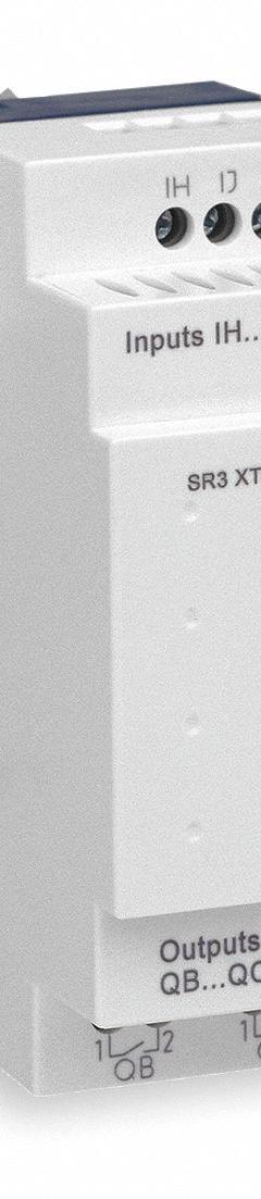 SCHNEIDER ELECTRIC Analog Input/Output Module: (2) Analog In, (2) Analog Out (MPN SR3XT43BD). Key specifications — Manufacturer Part Number: SR3XT43BD; Power Required: 24V DC; Product Type: Analog Input/Output Module; Series: SR3B; Number and Type of Outputs: (2) Analog; Number and Type of Inputs: (2) Analog.