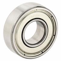 EZO Miniature Ball Bearing: R6, Dbl Shield, 3/8 in Bore, 7/8 in OD, 0.281 in Wd, Alloy Steel Ring (MPN R6ZZA3MC3SRL). Key specifications — System of Measurement: Inch; Bearing Industry Number: R6.