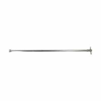 COLE-PARMER Powder Sampling Tool: 39 3/8 in Handle Lg - Imperial, 42 1/8 in Overall Lg - Imperial (MPN 0628616). Key specifications — Color: Silver.