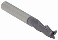 WIDIA HANITA Square End Mill: Carbide, TiAlN Coated, 3 Flute, 5/16" Mill Dia, 1/2" LOC, 2" OAL (MPN I3S0312T050R)