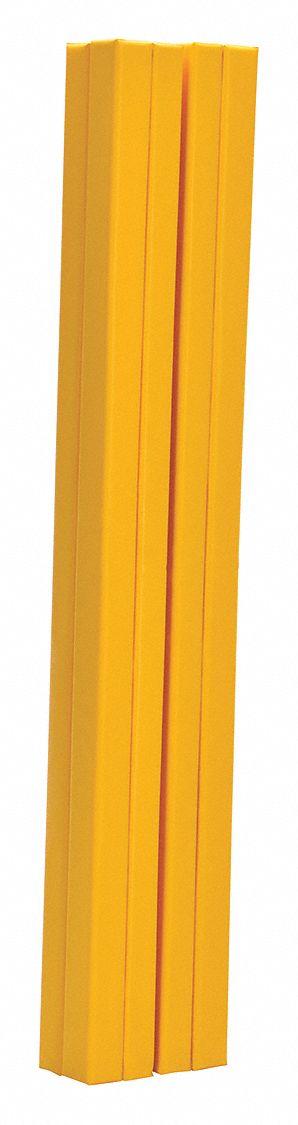 APPROVED VENDOR Column Protector: 6 in, 6 in, 6 in, 6 in, I-Beam, 72 in Overall Ht - Column Protectors with I-Beam & H-Beam Centers