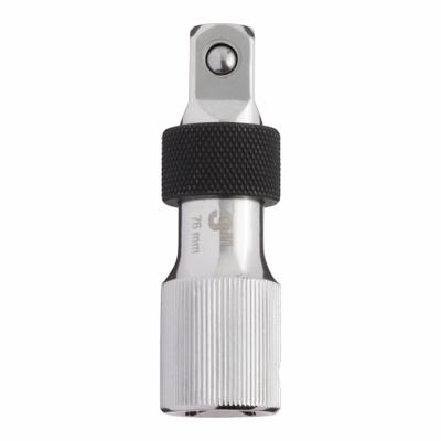 MILWAUKEE Socket Extension: 1/2 in Input Drive Size, 1/2 in Output Drive Size, 3 in Overall Lg - 1/2" Drive Hand Socket Extensions