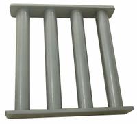 APPROVED VENDOR Grate Magnet: Rectangular Grate Magnet, Ceramic, 20 oz Max Magnetic Pull Strength (MPN 34TA02). Key specifications — Grate Shape: Rectangle; Primary Magnet Material: Ceramic; Brand: APPROVED VENDOR.