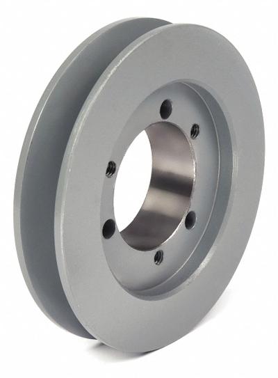APPROVED VENDOR V-Belt Pulley: B34, 1 Groove, 3.75 in OD, Bushed Bore, SH - Bushed-Bore Cast-Iron V-Belt Pulleys